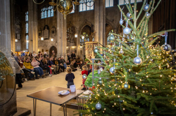 Photographs of Acorns Cirencester Nativity 2024 in the Parish Church.